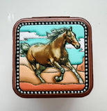 Western Mini Jewelry Storage Travel Box