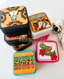 Western Mini Jewelry Storage Travel Box