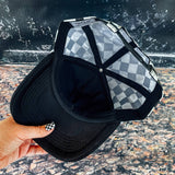 LIMITED EDITION Luminescent Checkered Back Trucker Hat