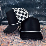 LIMITED EDITION Luminescent Checkered Back Trucker Hat