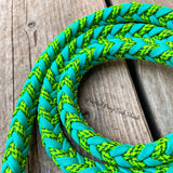 Cactus Braided Over Under with Leather Popper