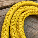 Yellow Braided Over Under with Paracord Tassel