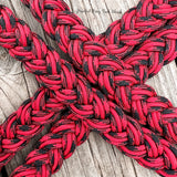 Red Widow Original Braided Barrel Reins