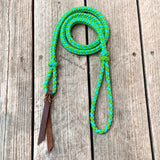 Cactus Braided Over Under with Leather Popper