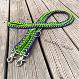 Monster Ink Original Braided Barrel Reins