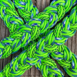 Chameleon Green Original Braided Barrel Reins