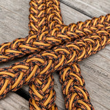 Goldenrod Cheetah Original Braided Barrel Reins