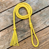 Yellow Braided Over Under with Paracord Tassel